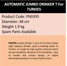 Load image into Gallery viewer, AUTOMATIC JUMBO DRINKER T_For TURKIES product information
