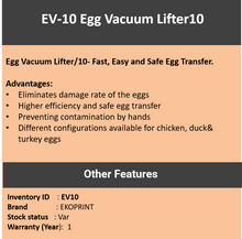 Load image into Gallery viewer, EV-10 Vacuum Lifter
