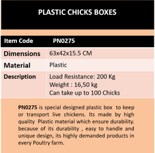 Load image into Gallery viewer, plastic chicks boxes-PN0275 product information
