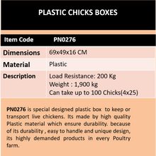 Load image into Gallery viewer, plastic chicks boxes-PN0276
